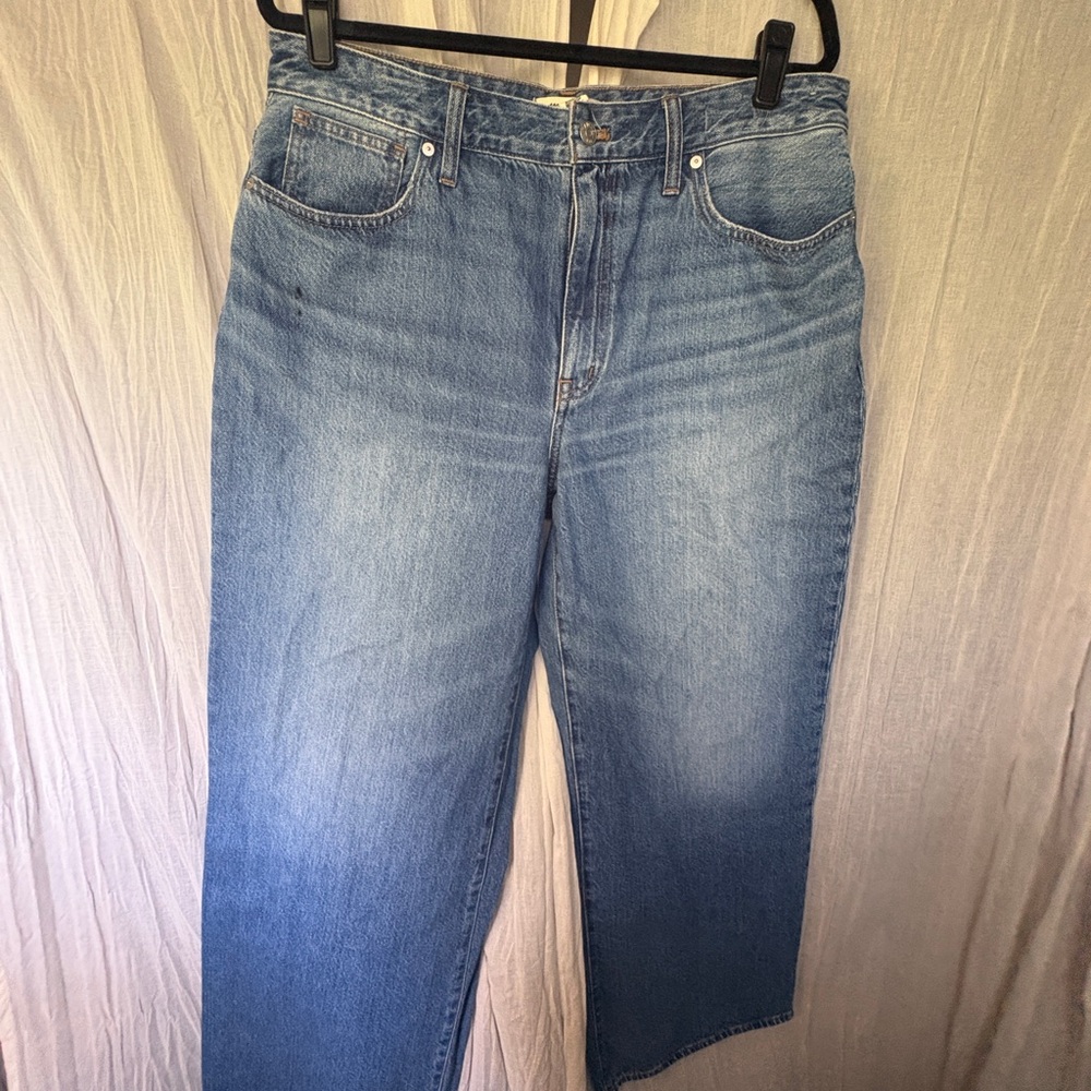 Madewell Curvy Super Wide Leg Jeans